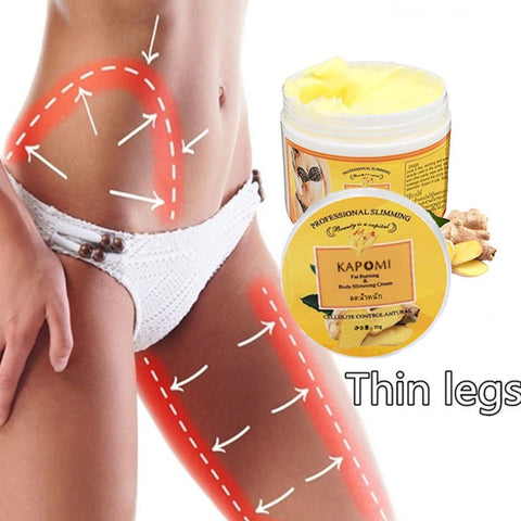 Crème raffermissante gingembre amincissante pour massage