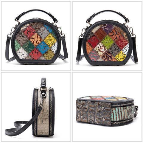 Genuine Leather Handbags Mini Handbag Retro Single Shoulder - Fashionner