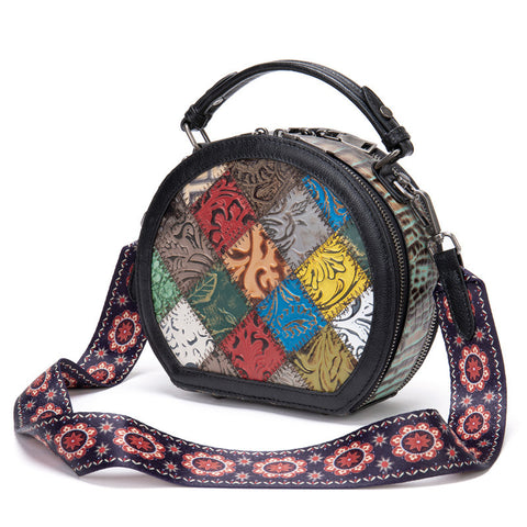 Genuine Leather Handbags Mini Handbag Retro Single Shoulder - Fashionner