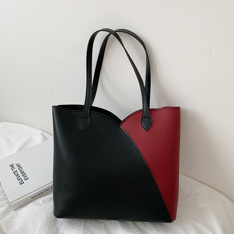 Women's Big Bags Autumn Tide New Handbags Western Style Wild Fashion Large-Capacity Shoulder Bag Tote Bag Women - Fashionner