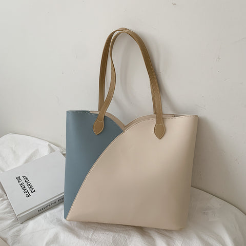 Women's Big Bags Autumn Tide New Handbags Western Style Wild Fashion Large-Capacity Shoulder Bag Tote Bag Women - Fashionner