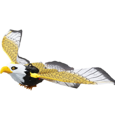 Simulation Oiseau Chat Jouets Interactifs pour Animaux de Compagnie Aigle Volant Suspendu Jouets Taquins pour Chatons Chiens Animaux Accessoires pour Chats Fournitures