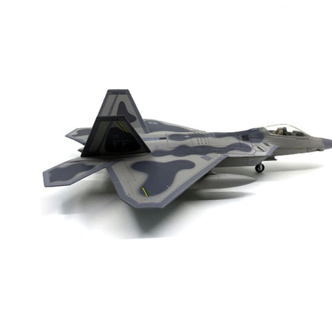 Maquette d'avion militaire de chasse furtif Raptor