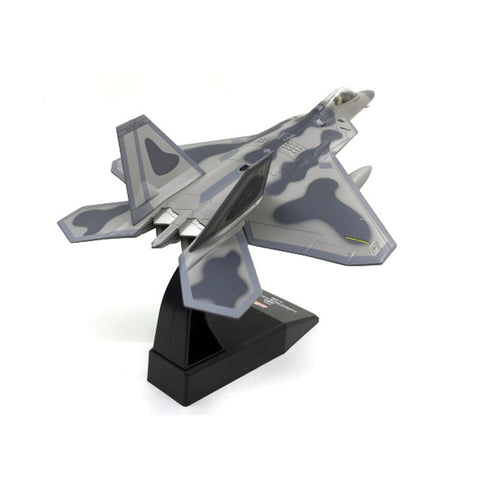 Maquette d'avion militaire de chasse furtif Raptor