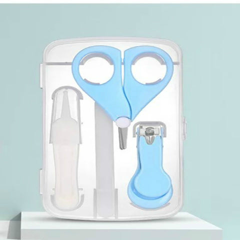 Baby Nail File Combination Set Baby Nail Clipper Four-Piece Set Baby Safety Nail Clipper - Fashionner