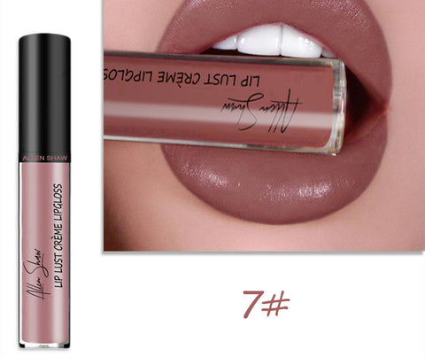 Gloss à lèvres à texture crème soyeuse Aliexpress Shopee Lèvres brillantes exclusives transfrontalières Rouge à lèvres