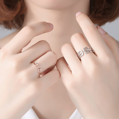 Une paire de créoles en argent S925 doré pour hommes et femmes