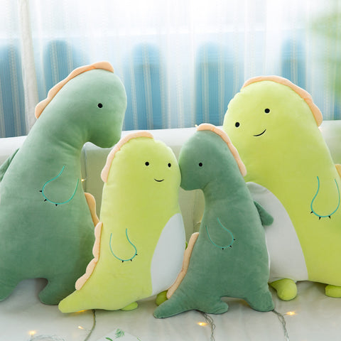 Couple Dinosaur Pillow