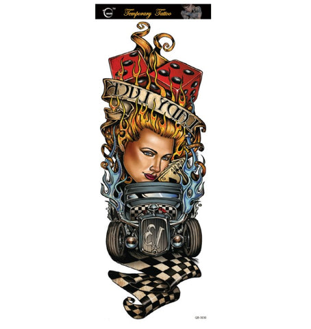 Buy Original Big Picture Full Arm Waterproof Tattoo Sticker online at Fashionner.