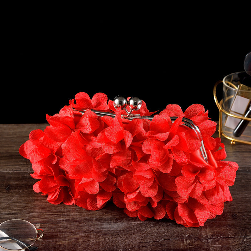 Flowe Bridal Evening Banquet Bag Fashion Cheongsam Clutch - Fashionner