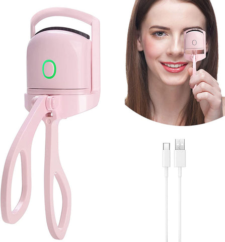 Recourbe-cils chauffant électrique portable, peigne chauffant pour cils longs, outils de maquillage, recourbe-cils thermique, recourbe-cils électrique rechargeable, recourbe-cils chauffant portable