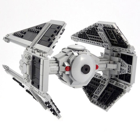 Titanium Fighter Double Ion Engine Fighter Building Blocks Toy