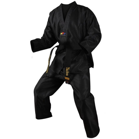 Black TKD Uniform Fitness Wear