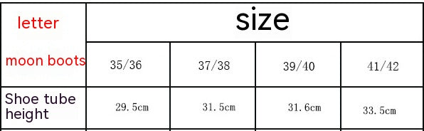 Ski Space Boots Fashion Round Toe Mid-calf Women - Fashionner