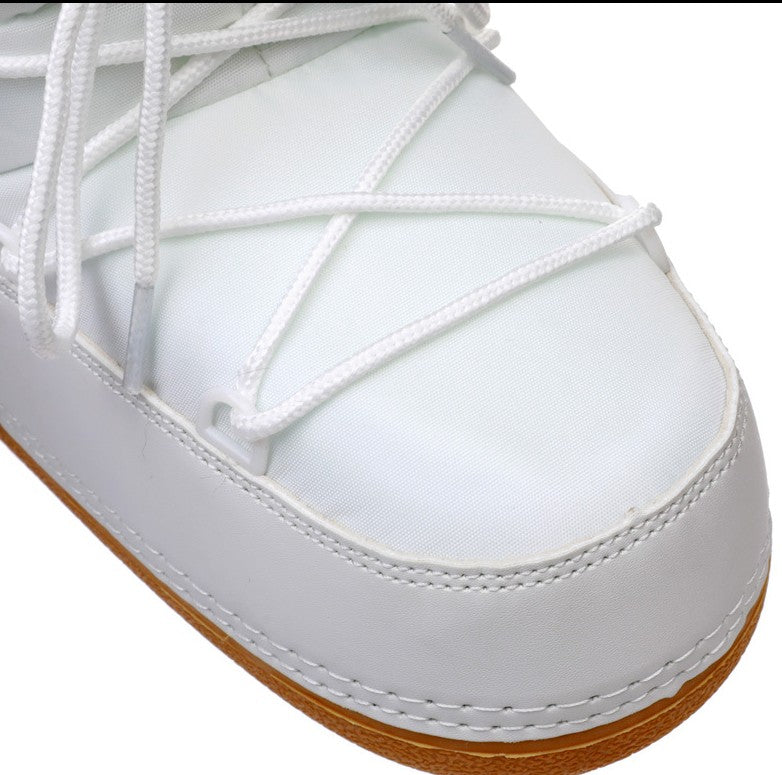 Ski Space Boots Fashion Round Toe Mid-calf Women - Fashionner