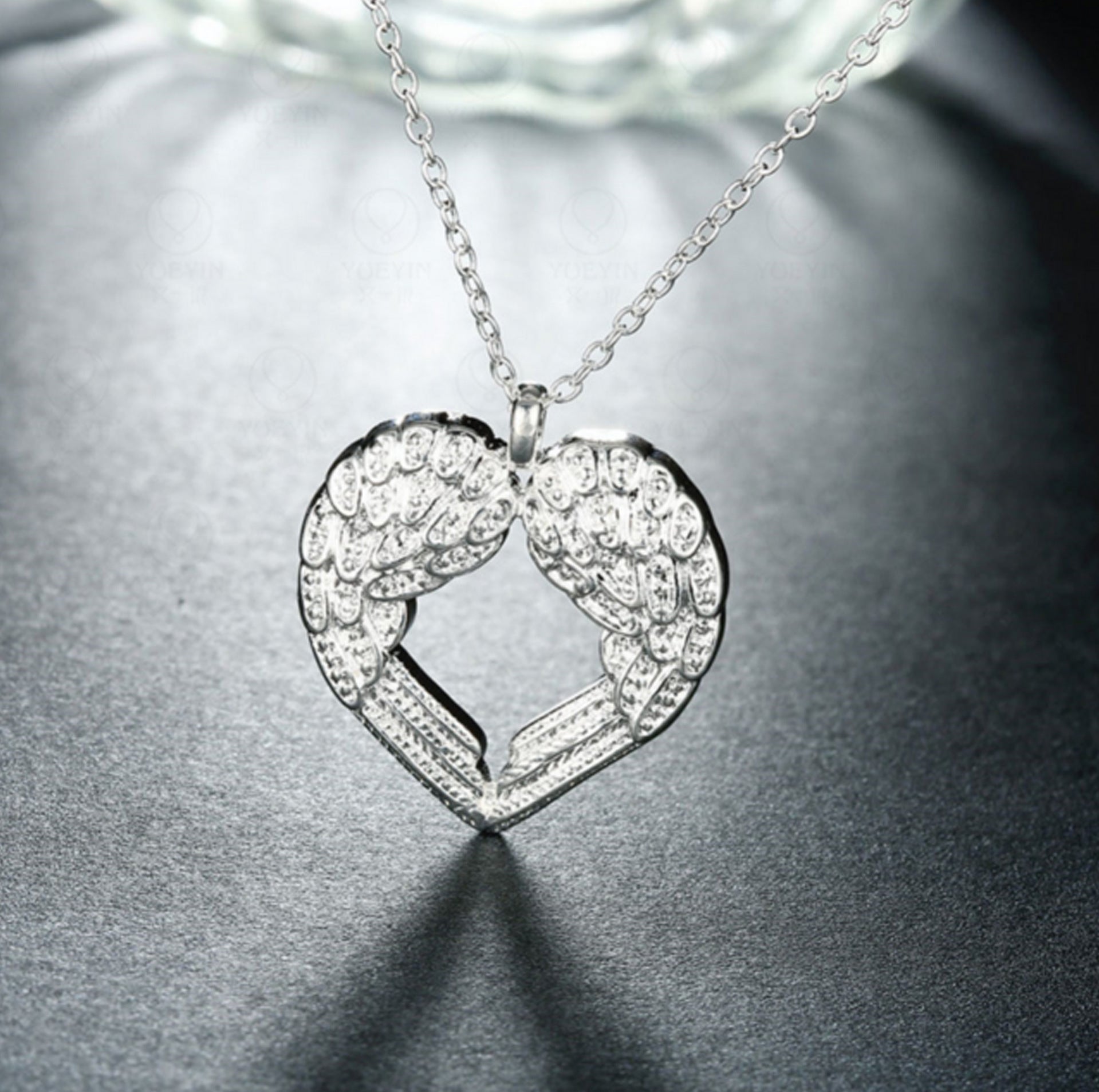 Angel wings necklace