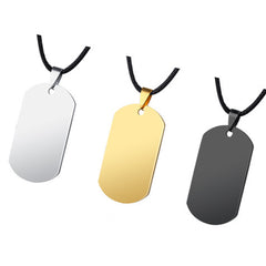 Polished Army Necklace