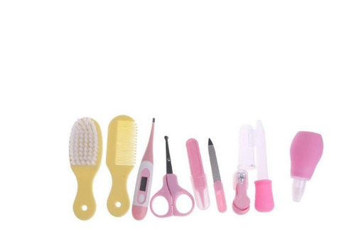 Maternal and Infant Thermometer Feeding Nasal Nasal Care 10 Piece Set Baby Manicure Clamp Nail Clipper Set - Fashionner