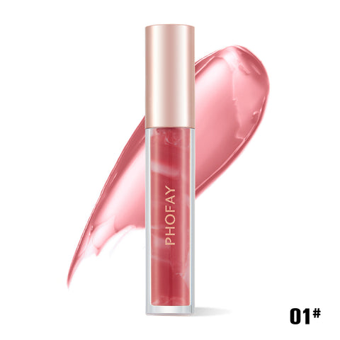 PHOFAY Brillant à lèvres hydratant rose éclosion