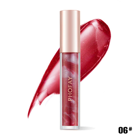 PHOFAY Brillant à lèvres hydratant rose éclosion