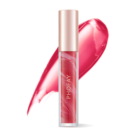 PHOFAY Brillant à lèvres hydratant rose éclosion