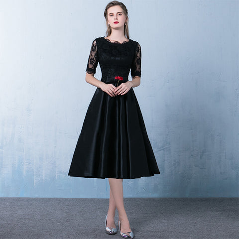 Medium sleeve Bridesmaid Dress