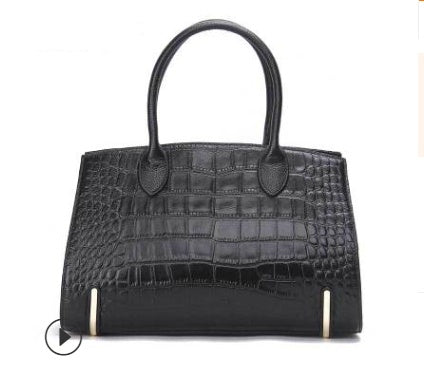 Leather handbags casual ladies handbag shoulder diagonal package - Fashionner