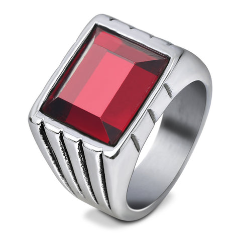 Bague de couple avec pierre précieuse