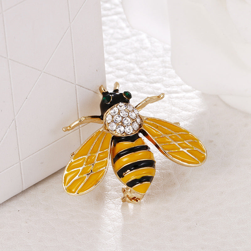 Colorful Bee Brooch