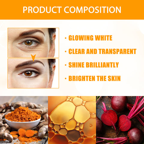 Crème raffermissante et embellissante au curcuma Jaysuing - Estompe les rides et raffermit le visage - Illumine le teint - Crème anti-âge