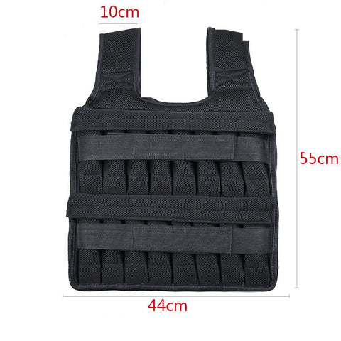 Gilet lesté de sport pour la course