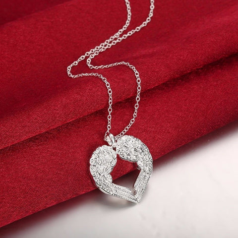 Angel wings necklace
