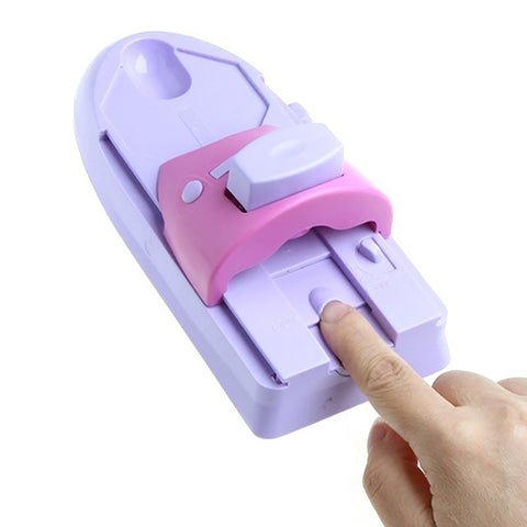 Nail Art Stamping Printing Machine DIY Pattern Stamper Manicure Nail Art Printer - Fashionner