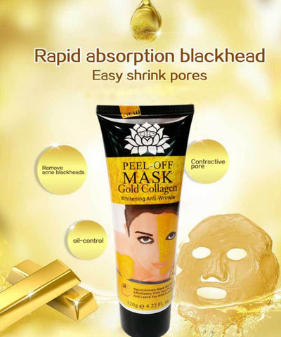 Masque Peel-off au Collagène et Or