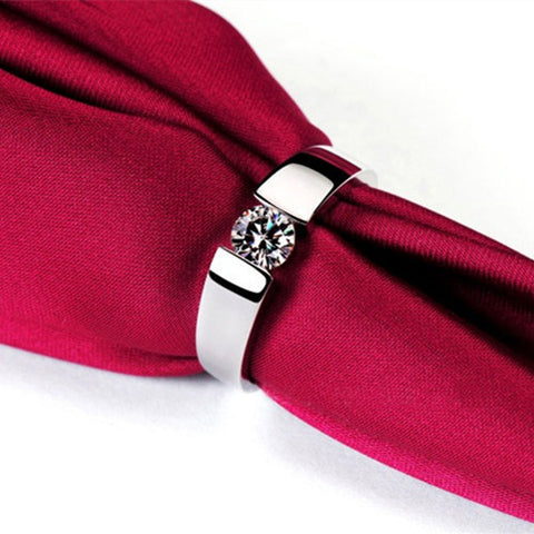 Bague de Couple en Platine