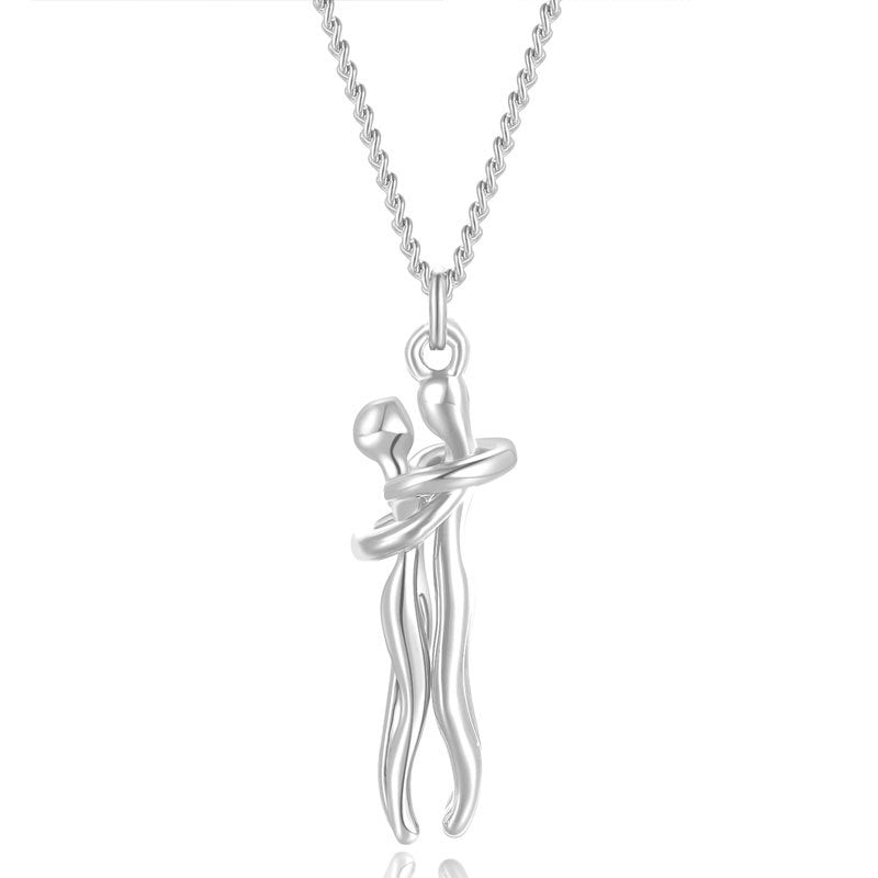 Buy S925 Sterling Silver Villain Hug Necklace online at Fashionner.