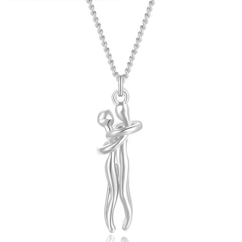 Buy S925 Sterling Silver Villain Hug Necklace online at Fashionner.