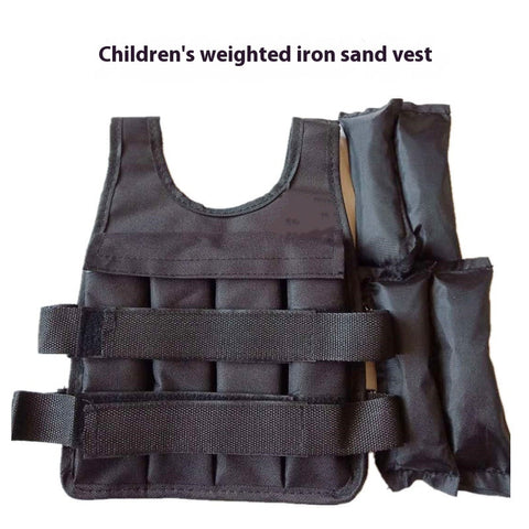 Gilet lesté réglable 2 kg/3 kg en voile pour enfants