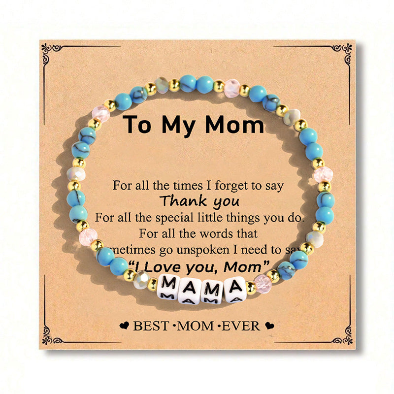 Buy Designer Mothers Day Card Necklace online at Fashionner.