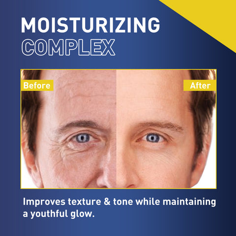Crème hydratante anti-âge réparatrice anti-rides pour le visage pour hommes