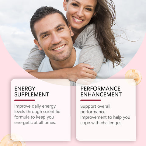 Patch de supplément énergétique masculin Herbal Vitality