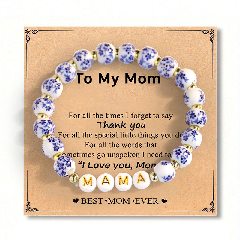 Buy Designer Mothers Day Card Necklace online at Fashionner.