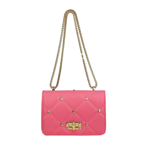 Summer Rivet Fashion Popular Chain Crossbody Shoulder Bag - Fashionner