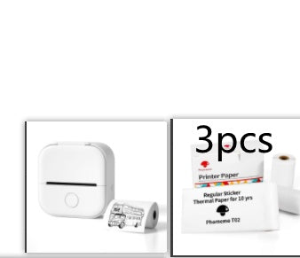 Mini Imprimante Thermique Portable Imprimante Photo Maison Imprimante de Mauvaises Questions pour Étudiant Imprimante d'Étiquettes Mini Bluetooth Étiquette de Prix