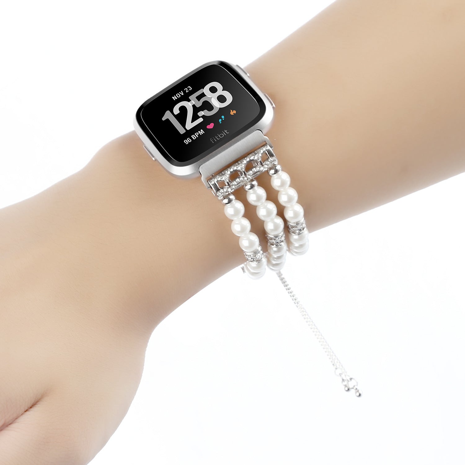 Buy Pearl Strap Jewelry Stretch Bracelet Wristband online at Fashionner.