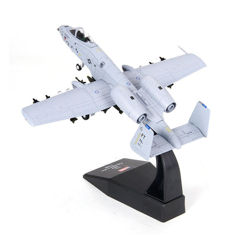 Avion d'attaque A-10 Avion de chasse en alliage de simulation