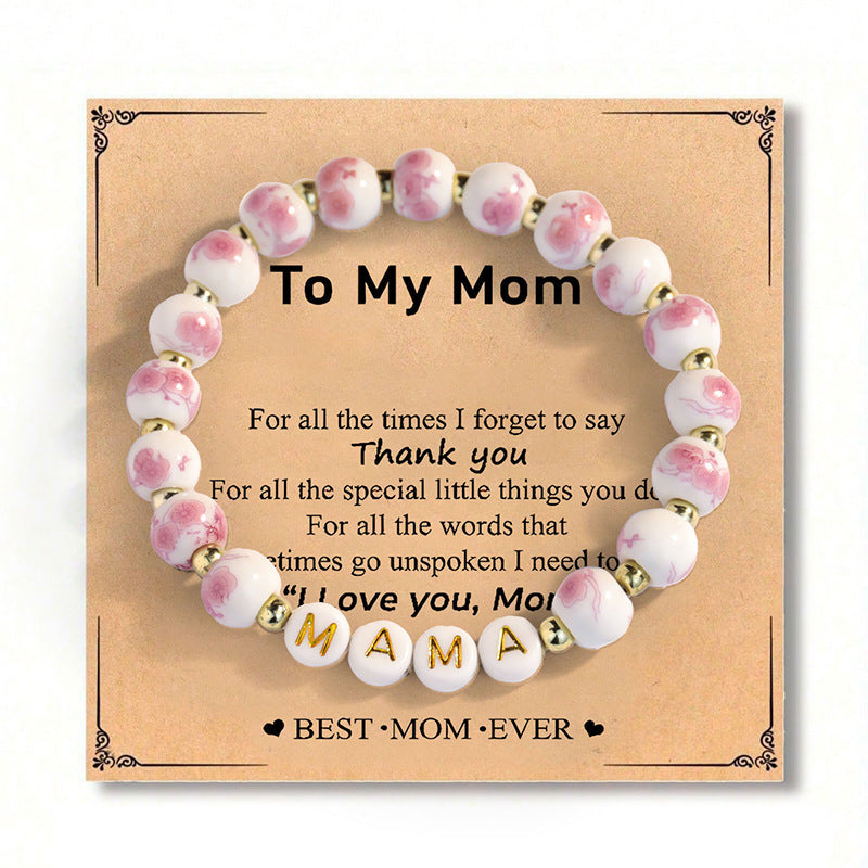 Buy Designer Mothers Day Card Necklace online at Fashionner.