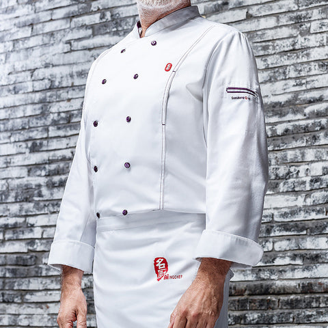 Men's And Women's Breathable Hotel Chef Head Work Uniform