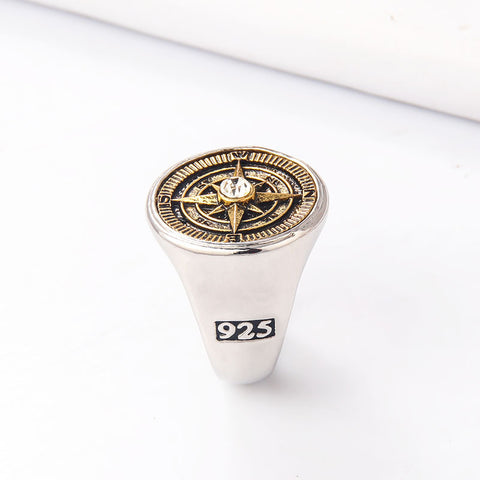 Bague de couple créative avec le mot riz