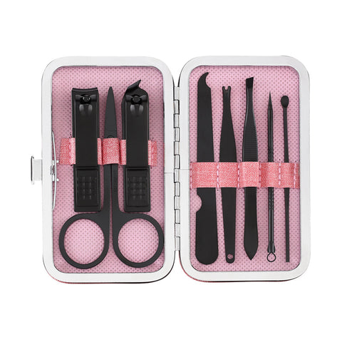 Manicure tool nail clipper 8 piece set - Fashionner